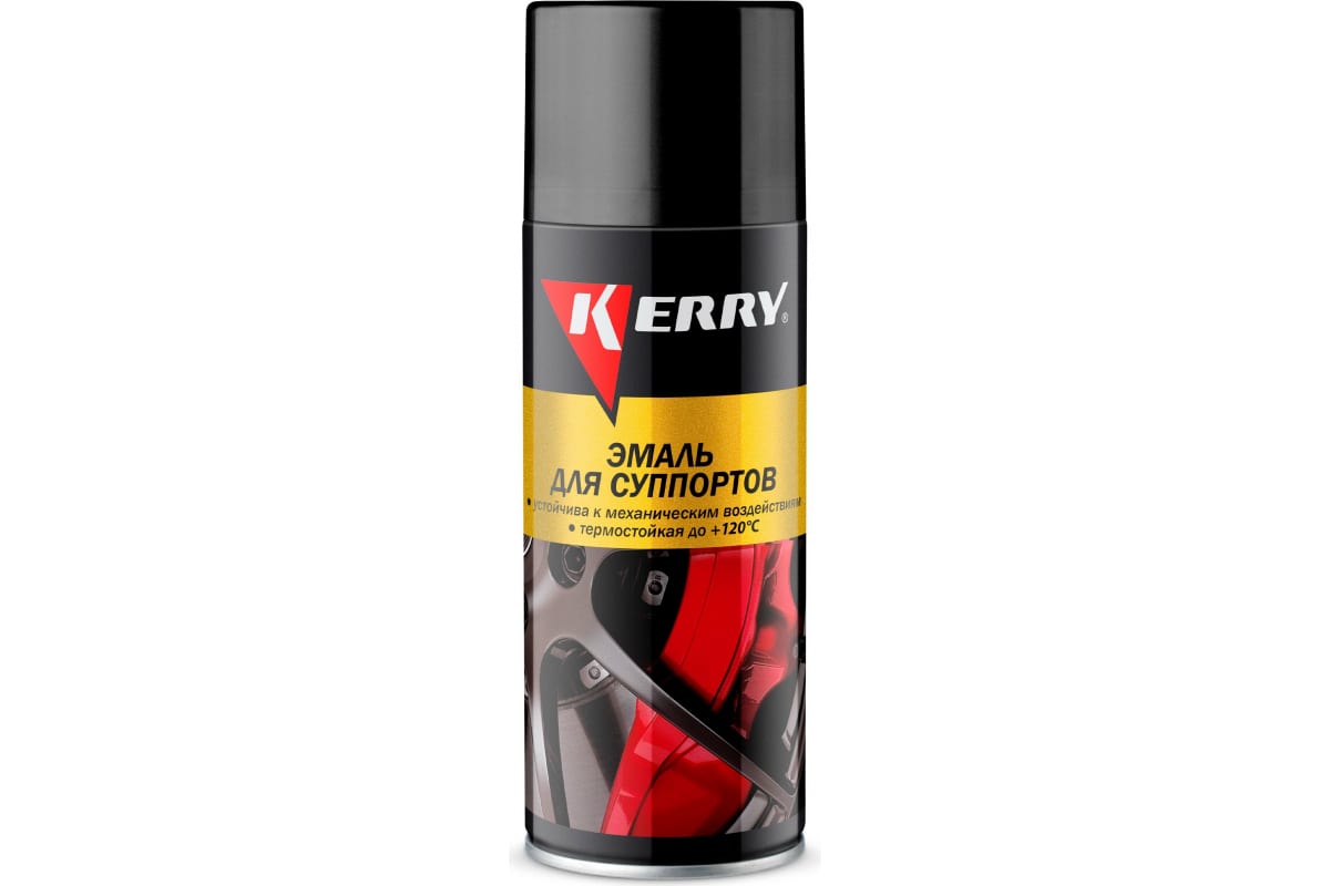 Эмаль для суппортов KERRY чёрная KR-962.4