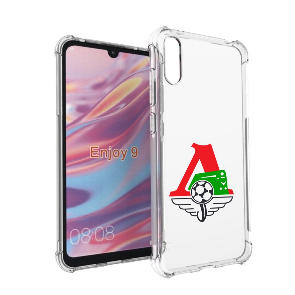 

Чехол бампер MyPads фк локомотив москва мужской для Huawei Enjoy, Прозрачный, Tocco