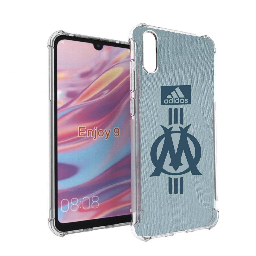

Чехол бампер MyPads фк марсель для Huawei Enjoy 9, Прозрачный, Tocco