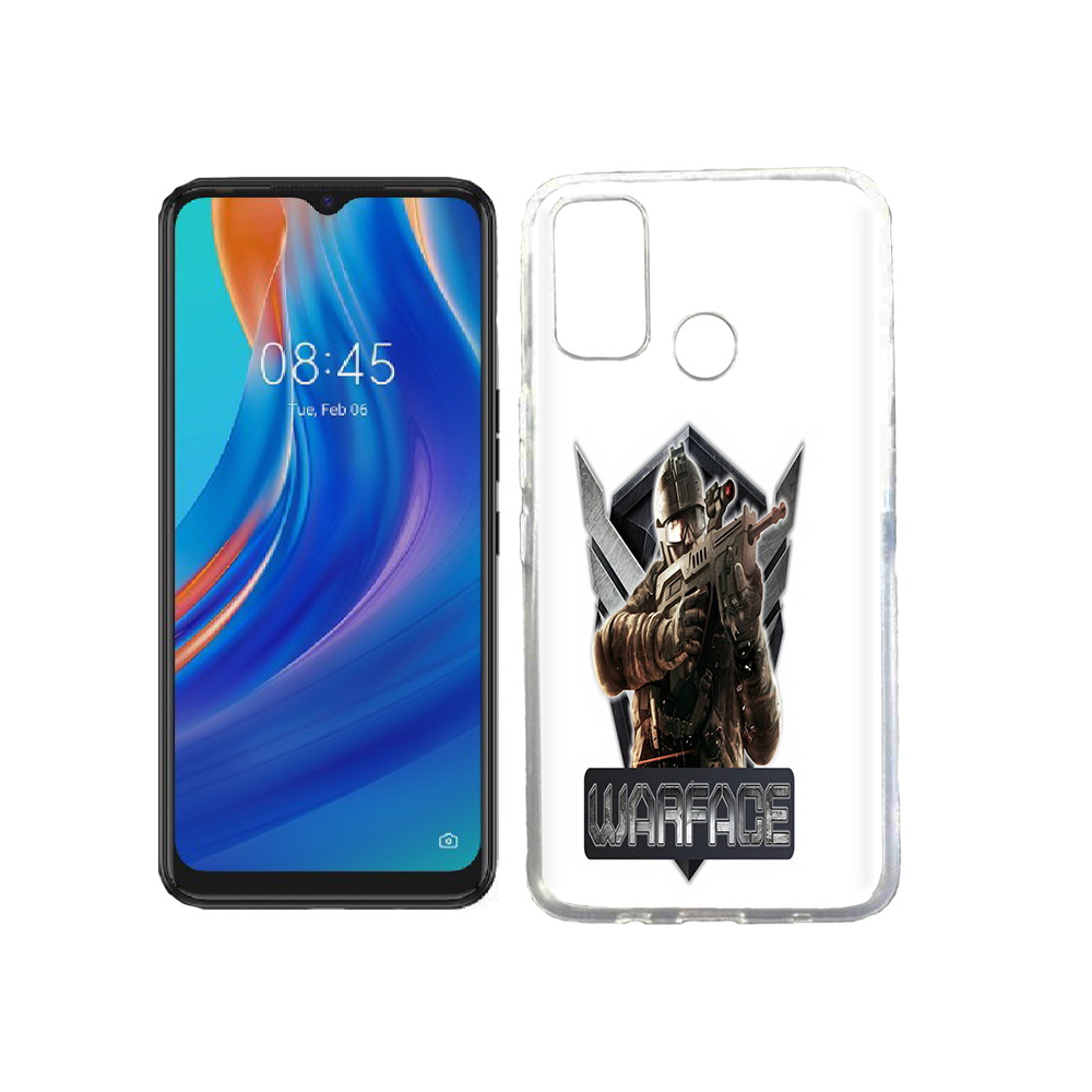 

Чехол MyPads Tocco для Tecno Spark 7T игра про войну, Прозрачный, Tocco