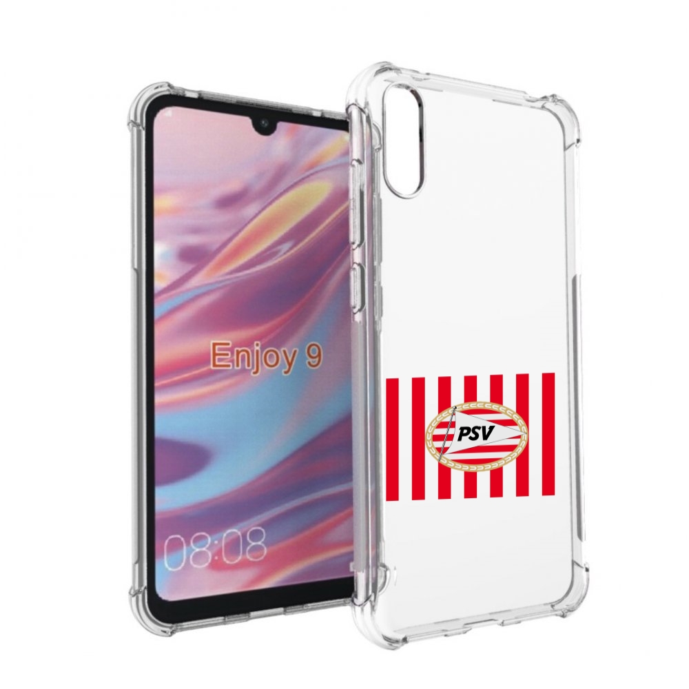 

Чехол бампер MyPads фк псв голландия мужской для Huawei Enjoy 9, Прозрачный, Tocco