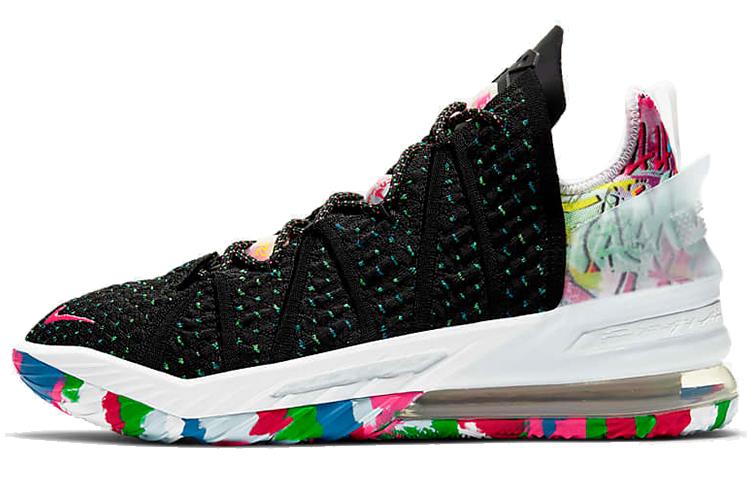 

Кроссовки унисекс Nike Lebron 18 EP James Gang черные 43 EU, Черный, Lebron 18 EP James Gang