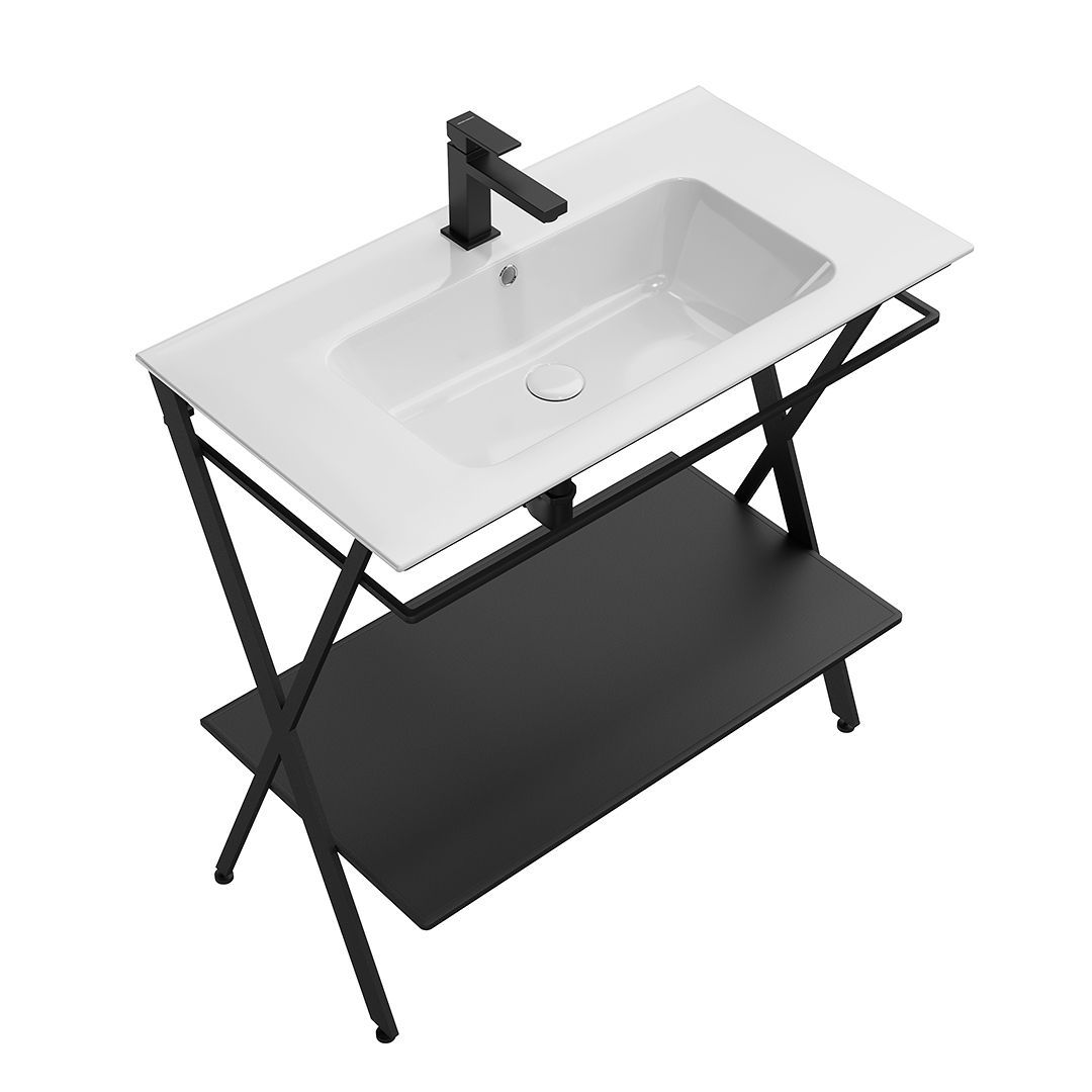 

Металлическая структура PIANO Next напольная 85, черная матовая PIA.N.85/BLK, Черный, PIANO