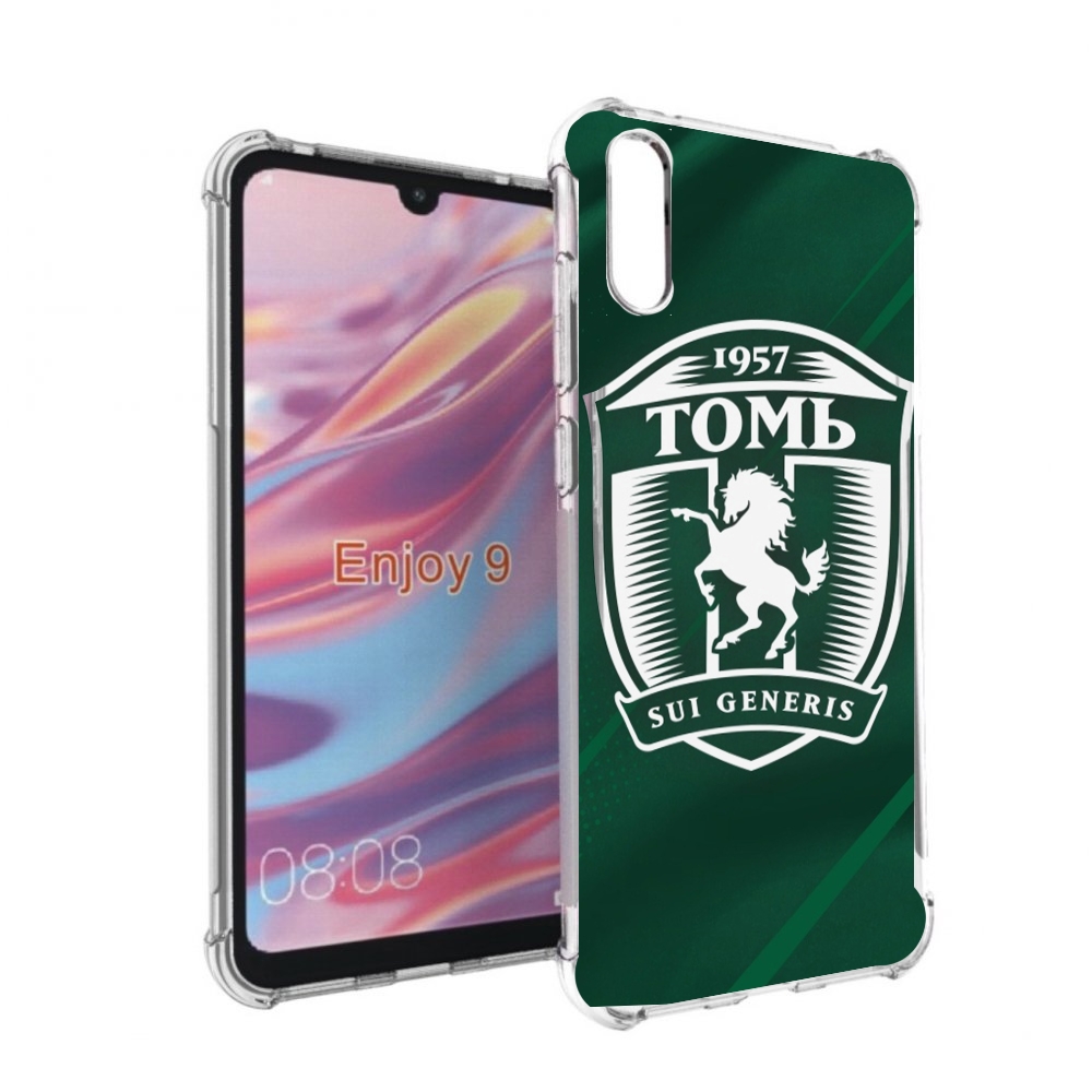 

Чехол бампер MyPads фк томь томск для Huawei Enjoy 9, Прозрачный, Tocco