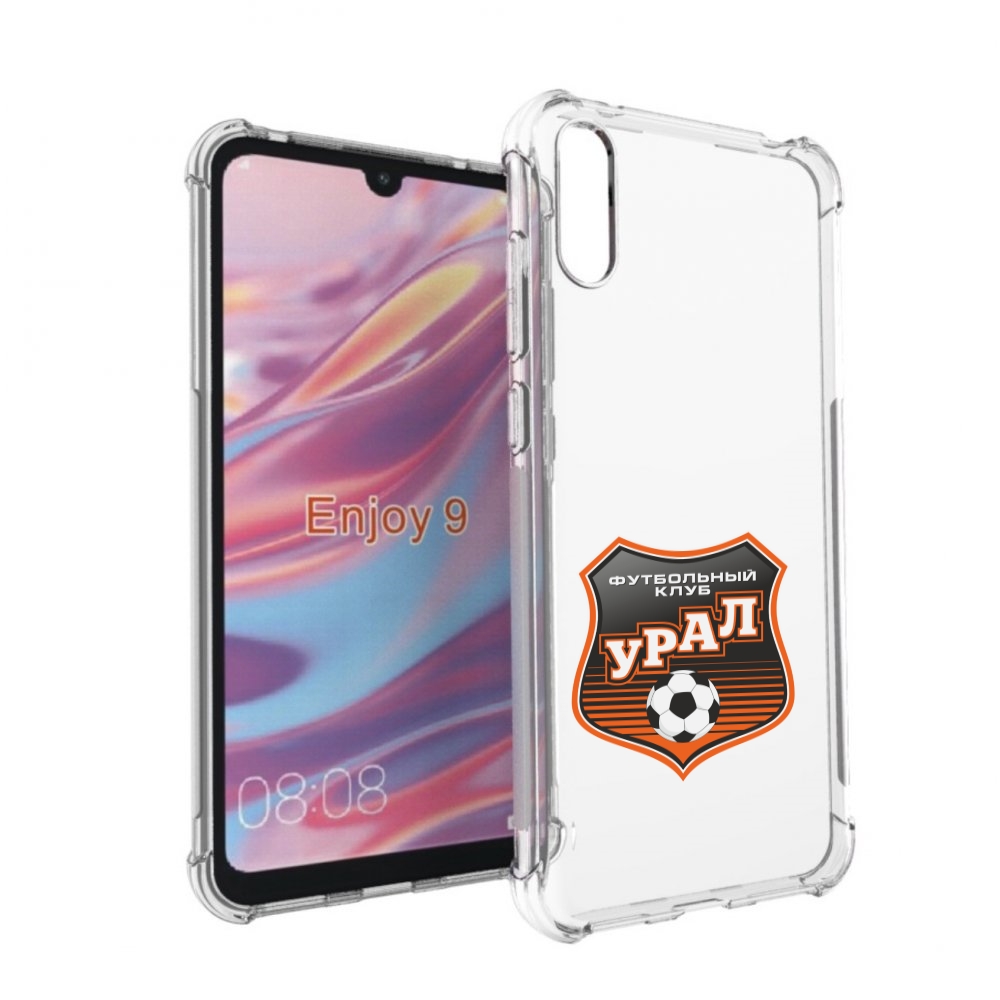 

Чехол бампер MyPads фк урал мужской для Huawei Enjoy 9, Прозрачный, Tocco