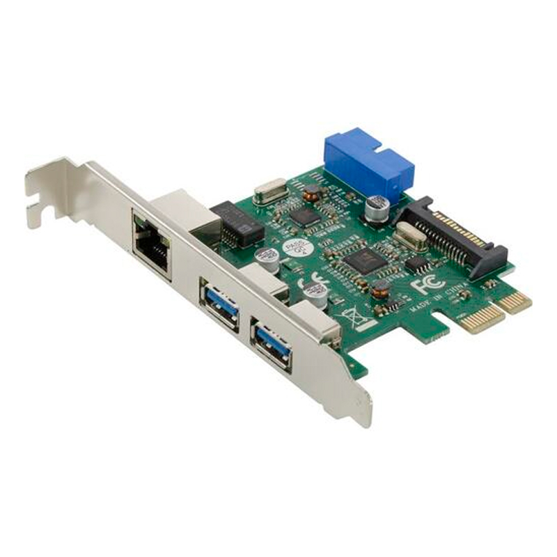 

Контроллер Exegate EX290278RUS EXE-362 PCI-E 2.0, 2*USB3.0 ext + 1*USB3.0 int + LAN UTP 10