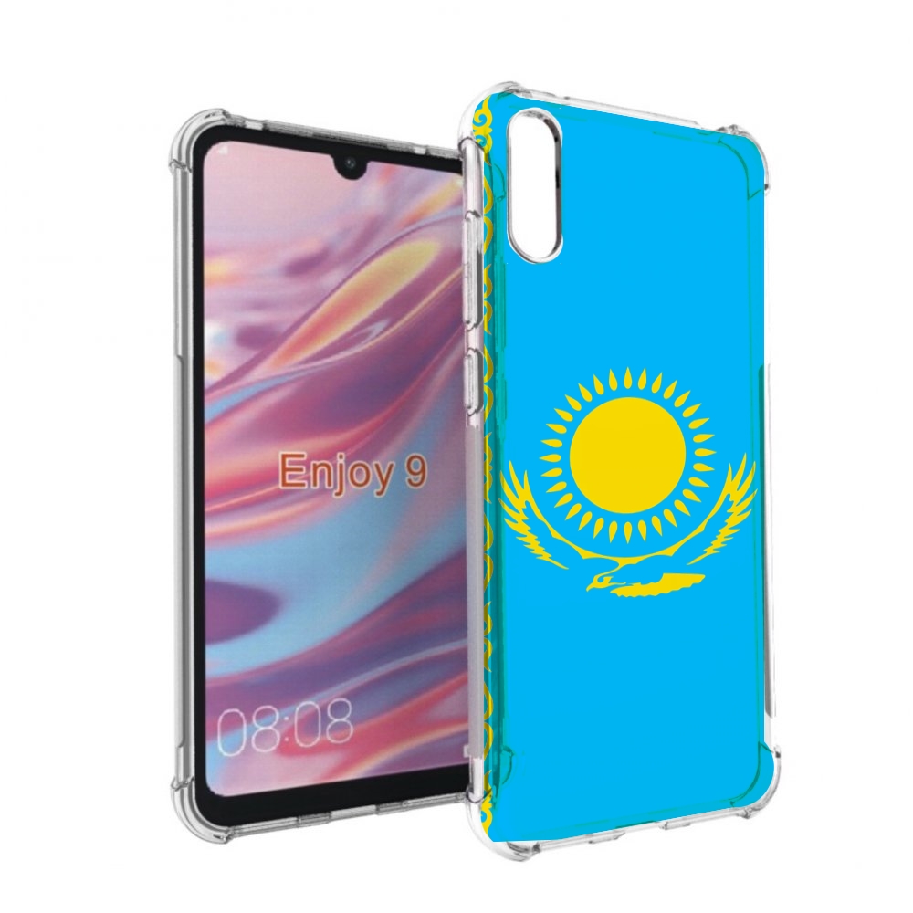 

Чехол бампер MyPads флаг Казахстана-1 для Huawei Enjoy 9, Прозрачный, Tocco