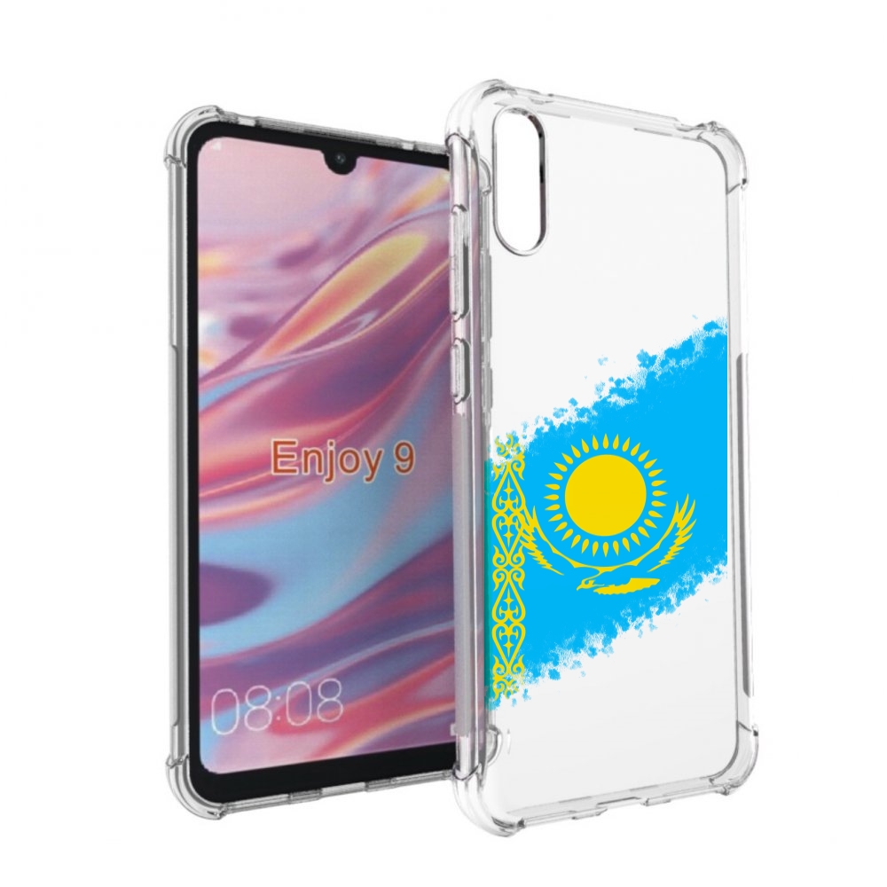 

Чехол бампер MyPads флаг Казахстана для Huawei Enjoy 9, Прозрачный, Tocco