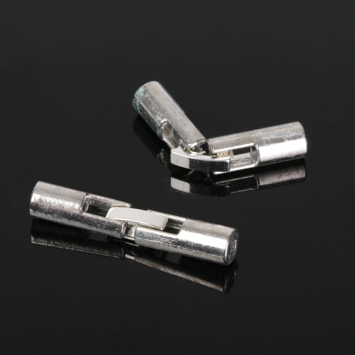 

Замок-защелка 5334, (набор 2шт), 3,2*0,6см, d(вн.)=2см, цвет серебро, Серебристый