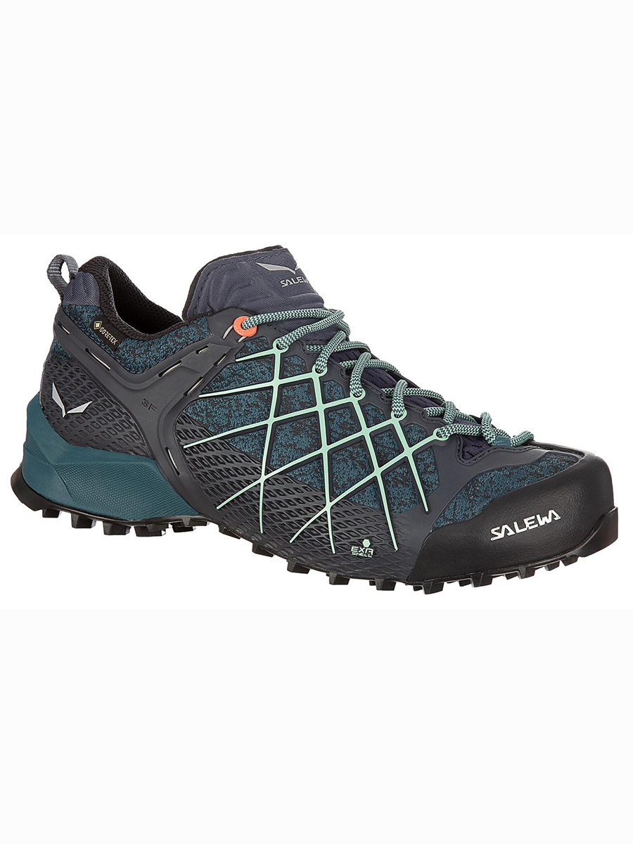 фото Кроссовки женские salewa wildfire gtx синие 5.5 uk