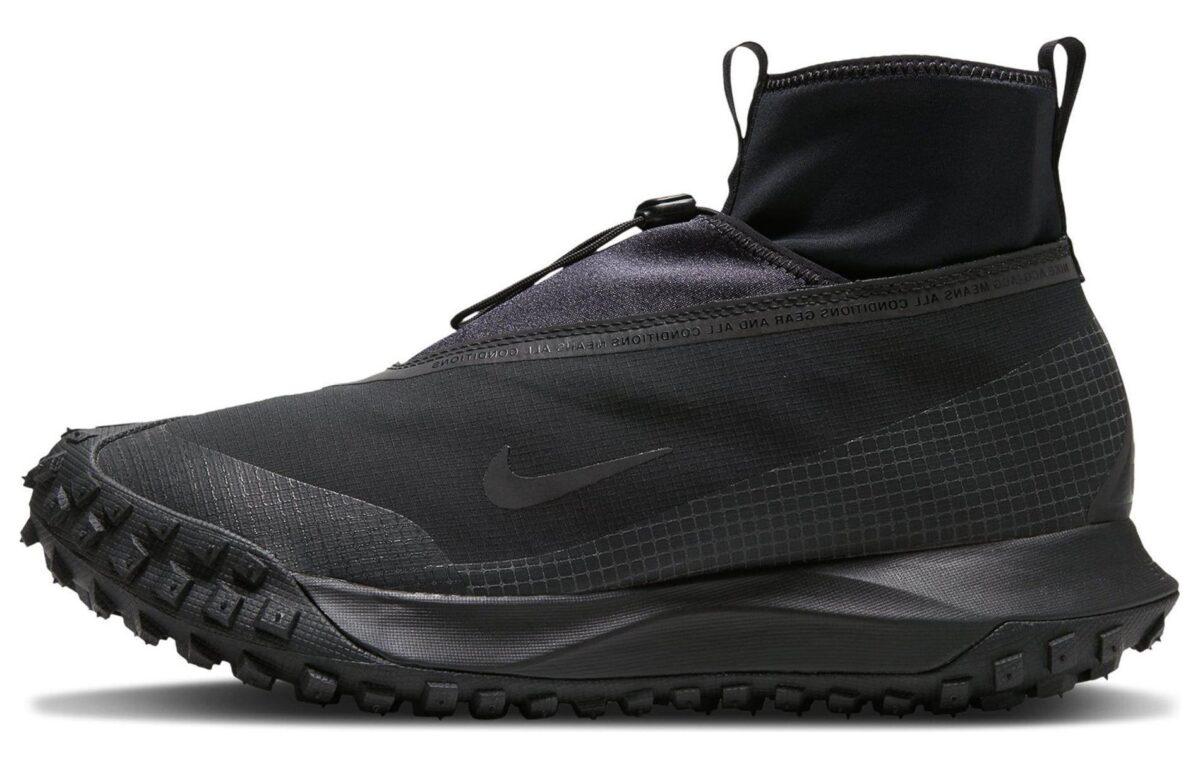 

Кроссовки унисекс Nike ACG Mountain Fly GORE-TEX Dark Grey черные 38 EU, Черный, ACG Mountain Fly GORE-TEX Dark Grey