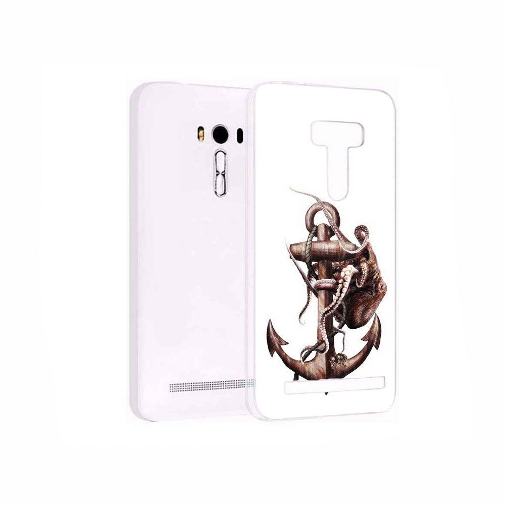 

Чехол MyPads Tocco для Asus ZenFone 2 Laser (ZE550KL) ржавый якорь, Прозрачный, Tocco