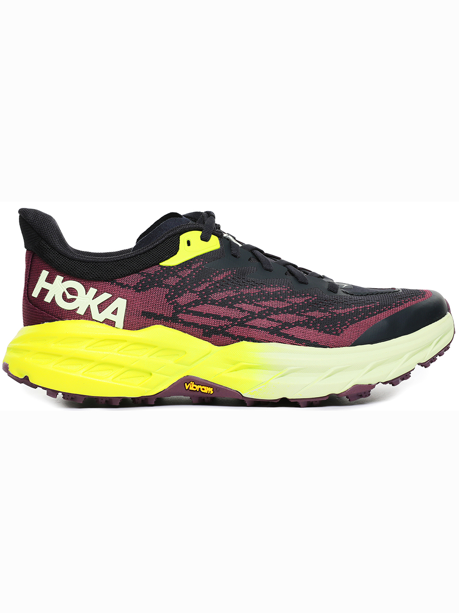 фото Кроссовки женские hoka speedgoat 5 бордовые 7.5 us