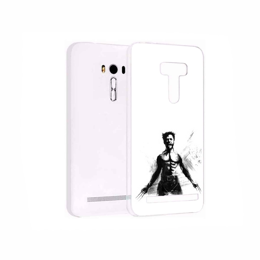 

Чехол MyPads Tocco для Asus ZenFone 2 Laser (ZE550KL) росомаха, Прозрачный, Tocco