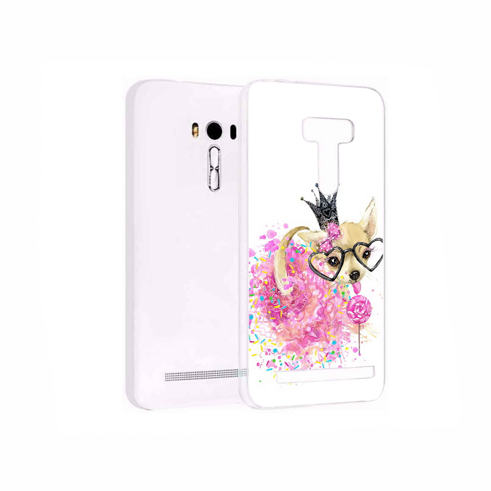 

Чехол MyPads Tocco для Asus ZenFone 2 Laser (ZE550KL) сладкая принцесса, Прозрачный, Tocco