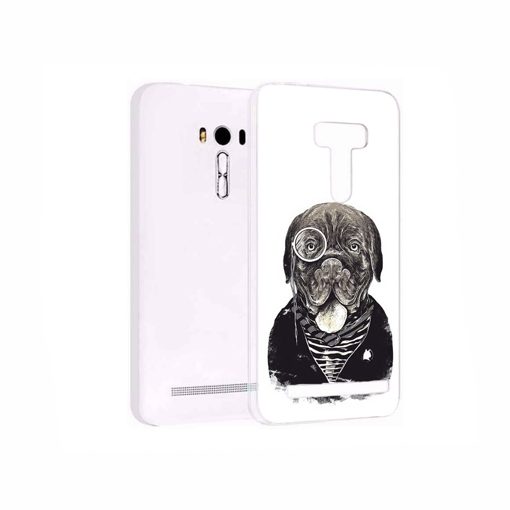 

Чехол MyPads Tocco для Asus ZenFone 2 Laser (ZE550KL) солидный песик, Прозрачный, Tocco