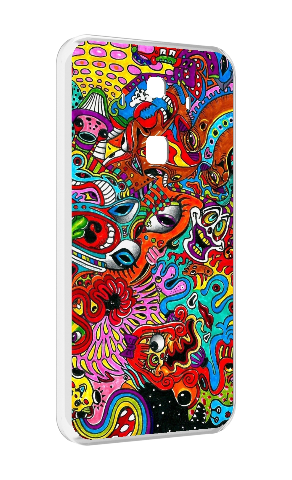 

Чехол MyPads разные абстракции яркие для Huawei Mate 10 Pro, Прозрачный, Tocco