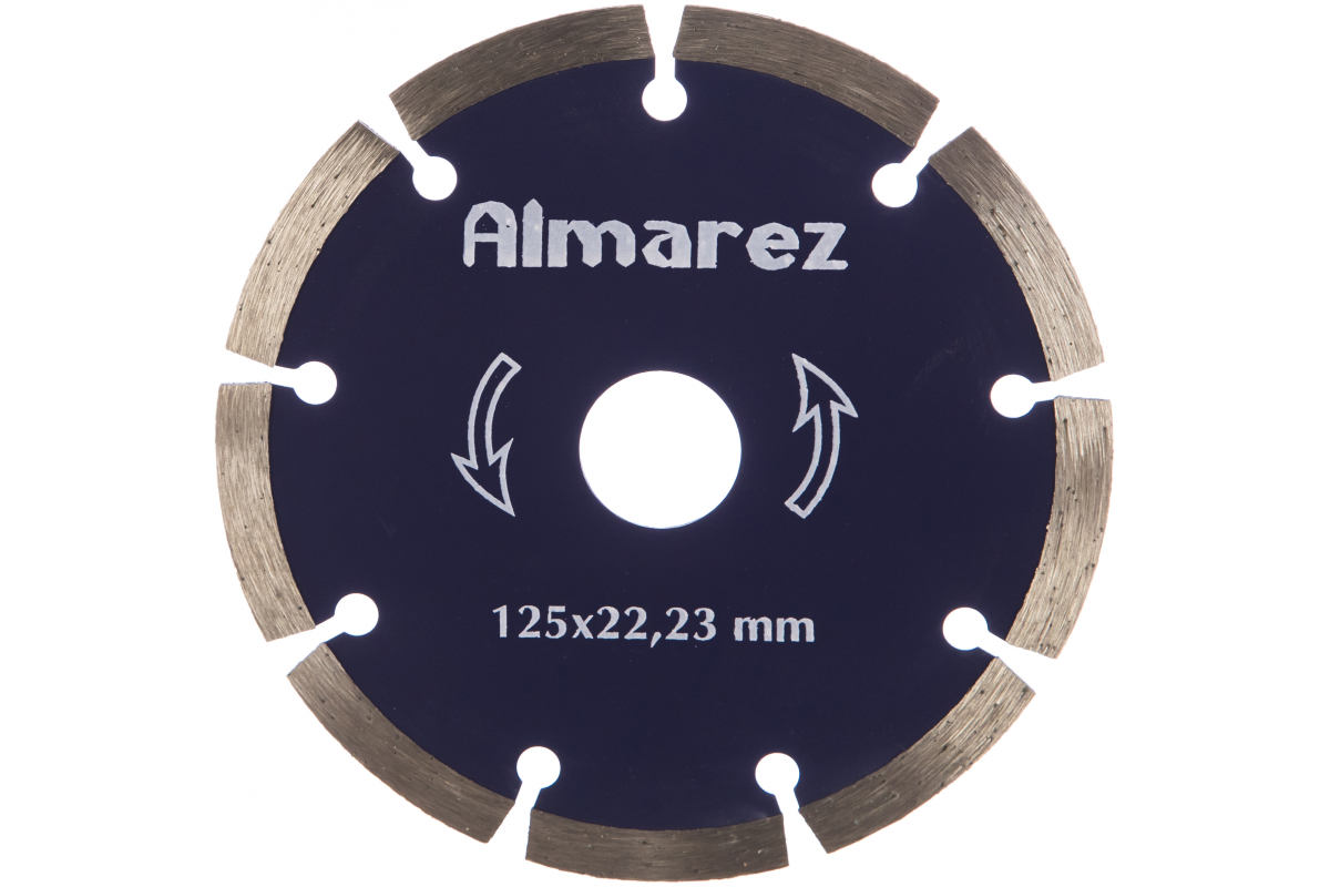 Диск отрезной алмазный Кирпич/блок (125х22.23 мм) Almarez 304125