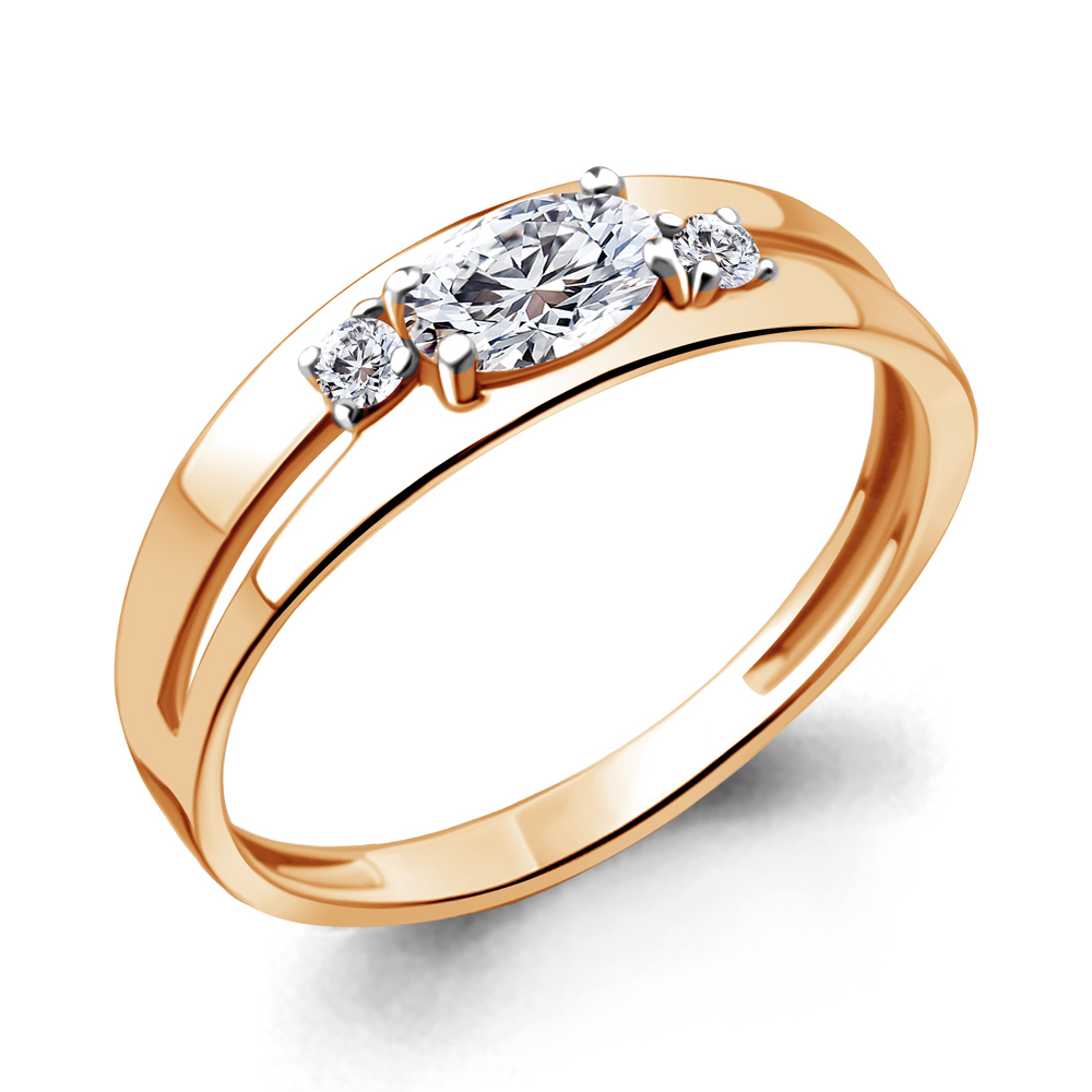 

Кольцо из серебра р. 18 AQUAMARINE 68925А_925_з, 68925А_925_з