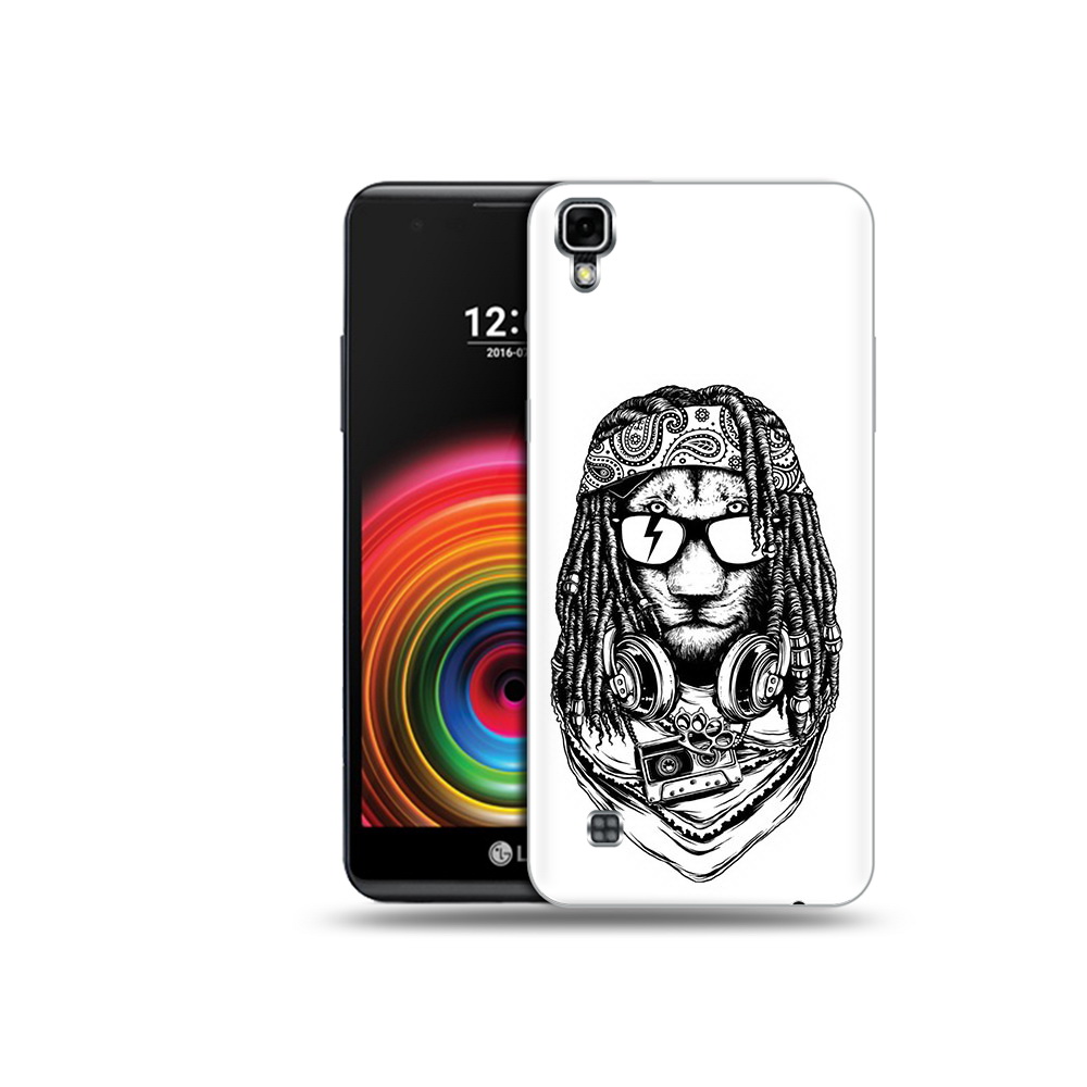 

Чехол MyPads Tocco для LG X Power дреды льва, Прозрачный, Tocco