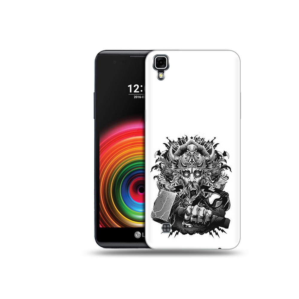 

Чехол MyPads Tocco для LG X Power злой тор, Прозрачный, Tocco