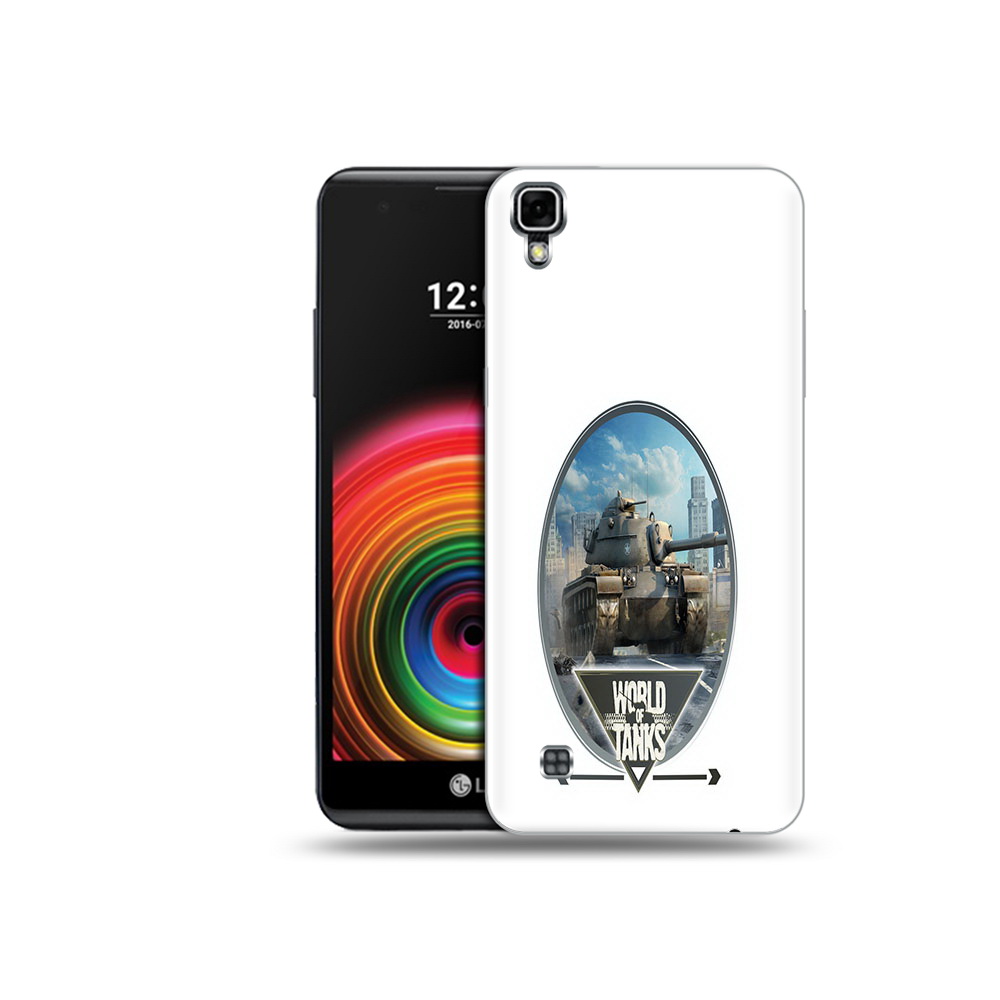 

Чехол MyPads Tocco для LG X Power игра с танками, Прозрачный, Tocco
