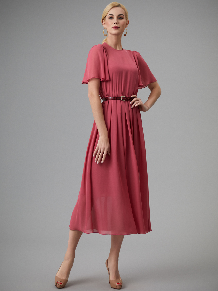 Платье женское Арт-Деко P-824 розовое 42 RU