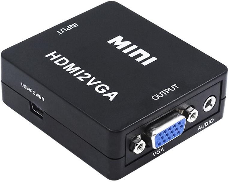 Видеоконвертор HDMI - VGA (+AUX ,активный)