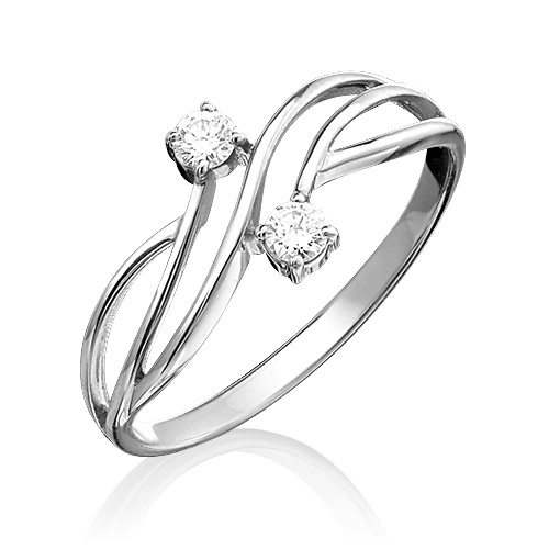 

Кольцо из золота р.  PLATINA jewelry 01-0812-00-101-1120-30, бриллиант, 01-0812-00-101-1120-30