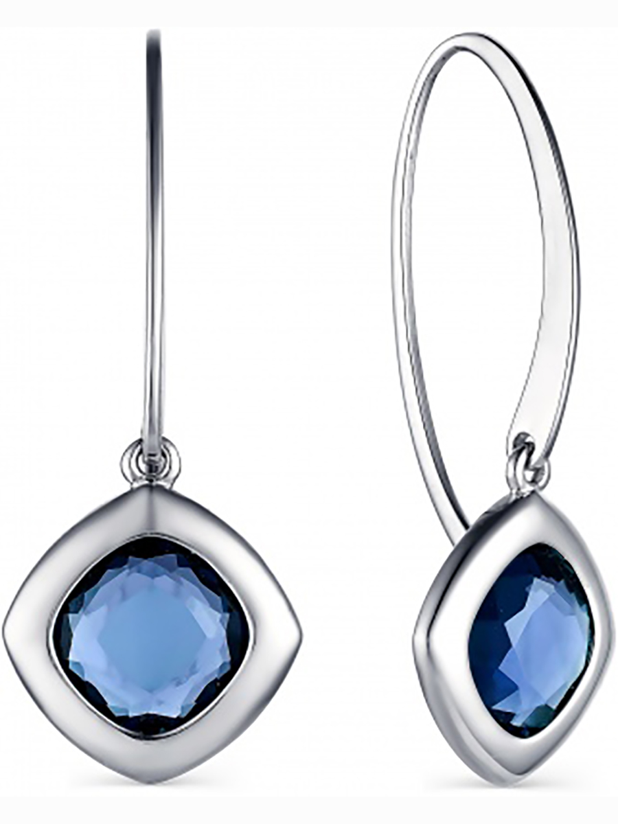 

Серьги с 2 топазами из серебра Алкор серебро 02-1695_0ТЛК-00, 02-1695_0ТЛК-00