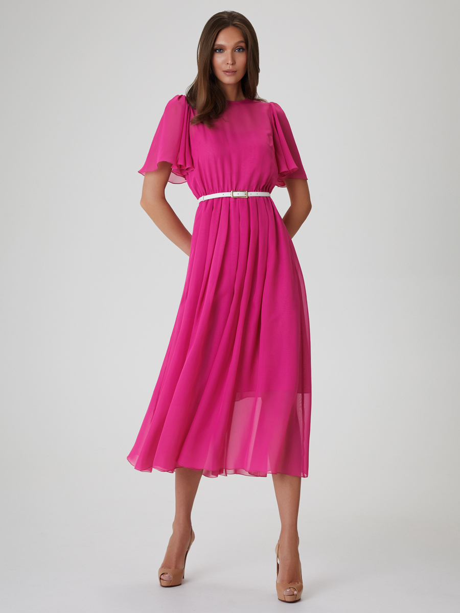 Платье женское Арт-Деко P-824 розовое 42 RU