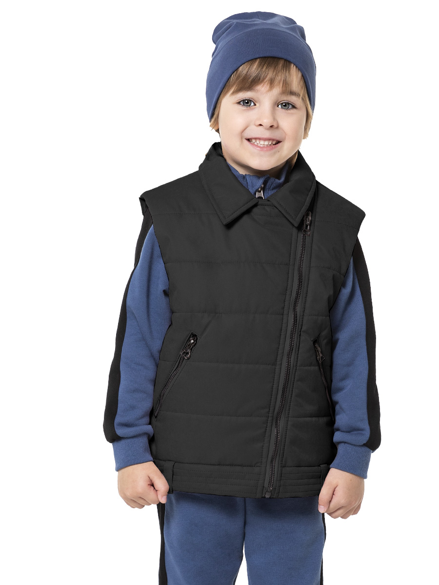 

Жилет детский NIKASTYLE 9м7724, черный, 110, 9м7724