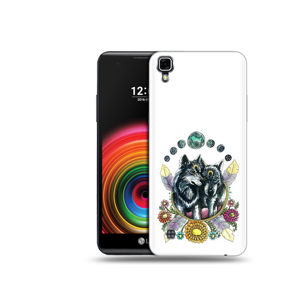 

Чехол MyPads Tocco для LG X Power красивые волки абстракция, Прозрачный, Tocco