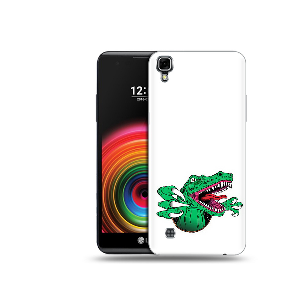 

Чехол MyPads Tocco для LG X Power крокодил, Прозрачный, Tocco