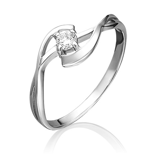 

Кольцо из золота р. 16 PLATINA jewelry 01-0826-00-101-1120-30, бриллиант, 01-0826-00-101-1120-30