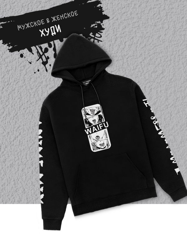 

Худи женское SHARP&CUT CAD305802 черное M, Черный, CAD305802