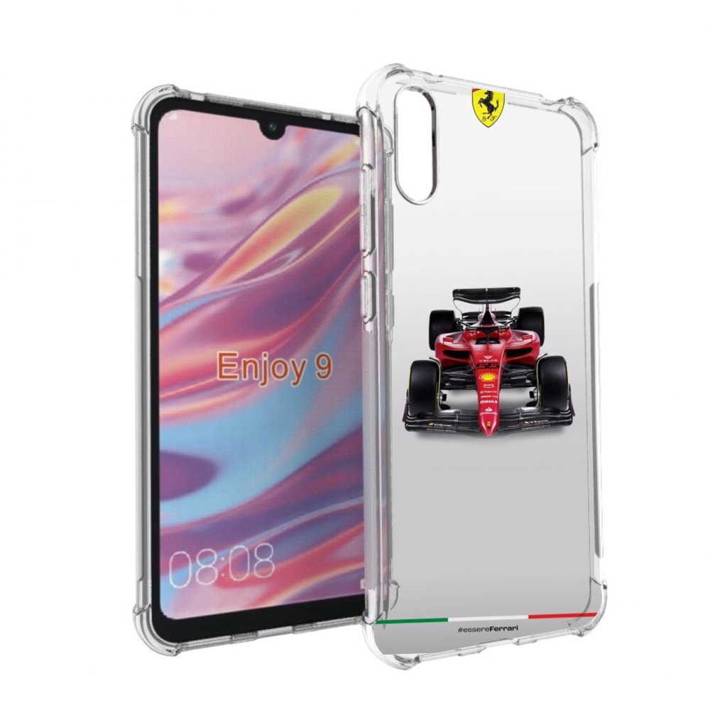 

Чехол бампер MyPads формула 1 феррари для Huawei Enjoy 9, Прозрачный, Tocco