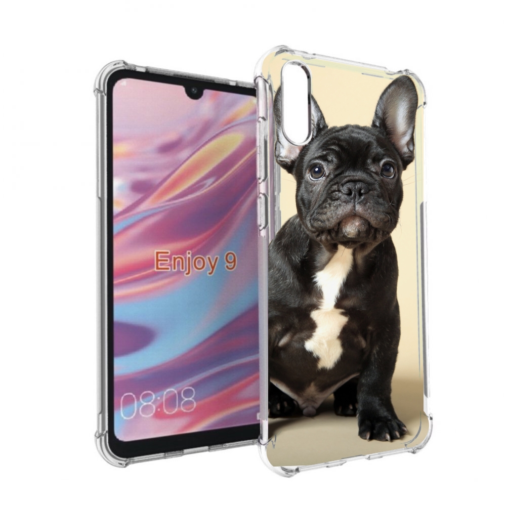 

Чехол бампер MyPads французскии бульдог для Huawei Enjoy 9, Прозрачный, Tocco