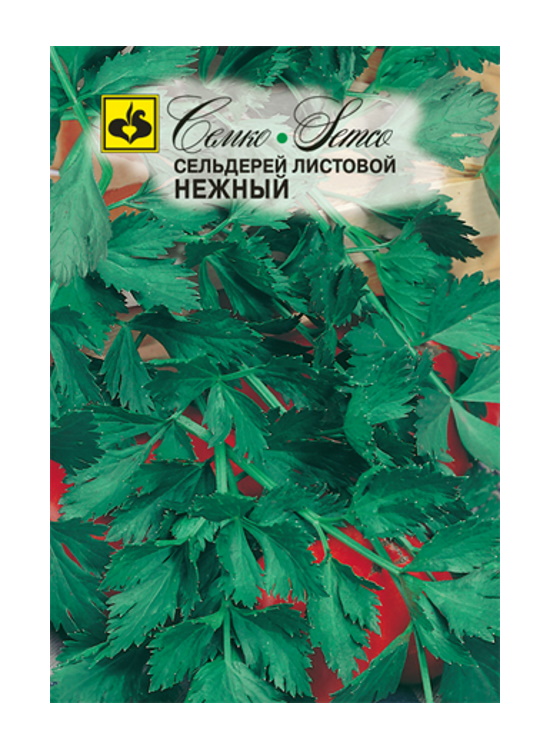 Семена сельдерей листовой Семко Нежный 62334 Среднеспелые 1 упаковка