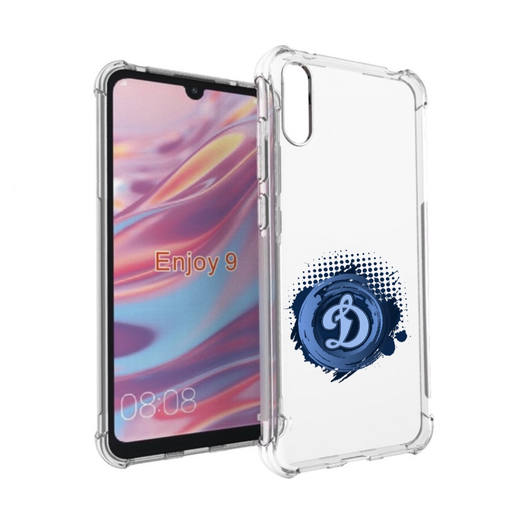 

Чехол бампер MyPads хк динамо москва мужской для Huawei Enjoy 9, Прозрачный, Tocco