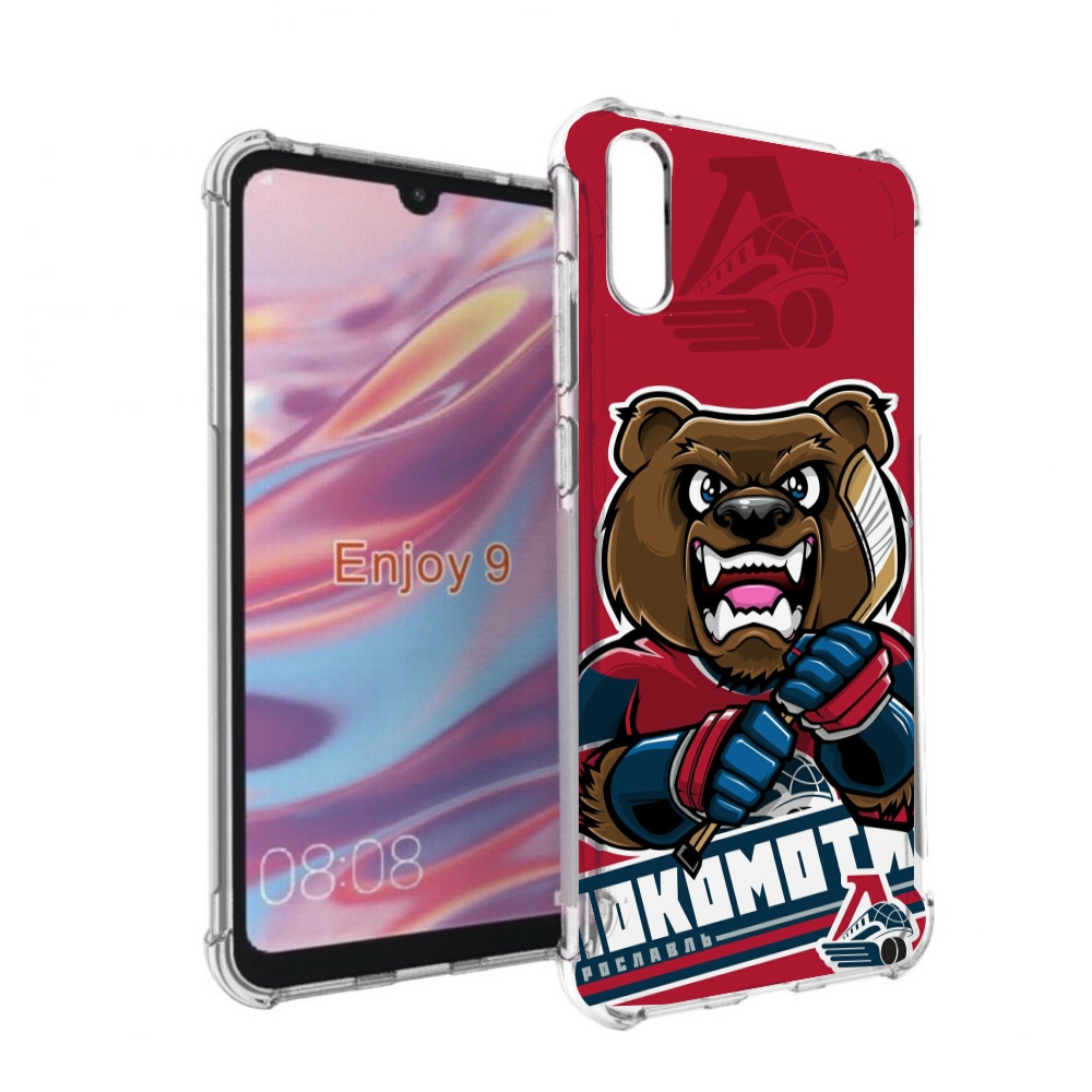 

Чехол бампер MyPads хоккеи локомотив ярославь мужской для Huawe, Прозрачный, Tocco