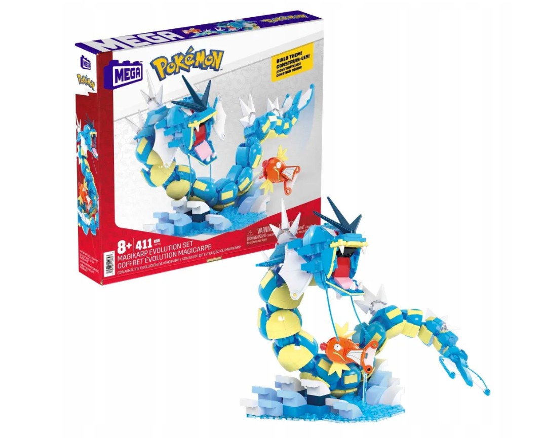 

Конструктор Mega Pokemon Evolution of Magikarp 441 дет HNT95, HNT95