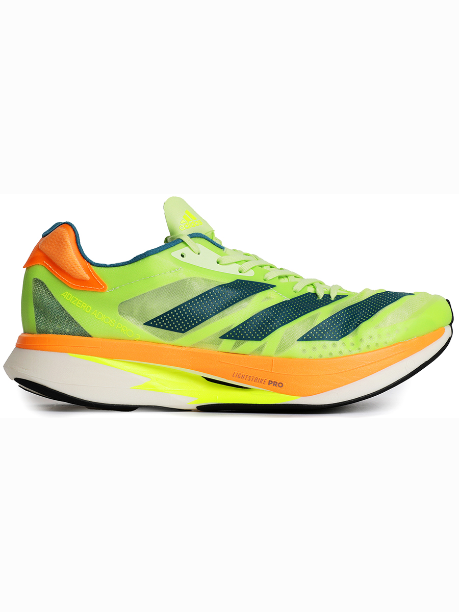 фото Кроссовки мужские adidas adizero adios pro 2 зеленые 4.5 uk