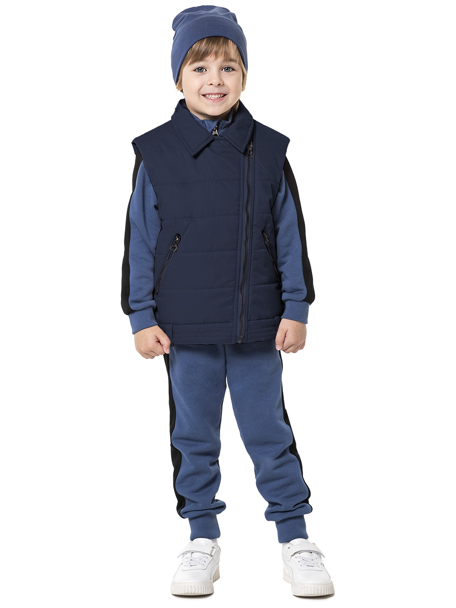 

Жилет детский NIKASTYLE 9м7724, неви, 110, Синий, 9м7724