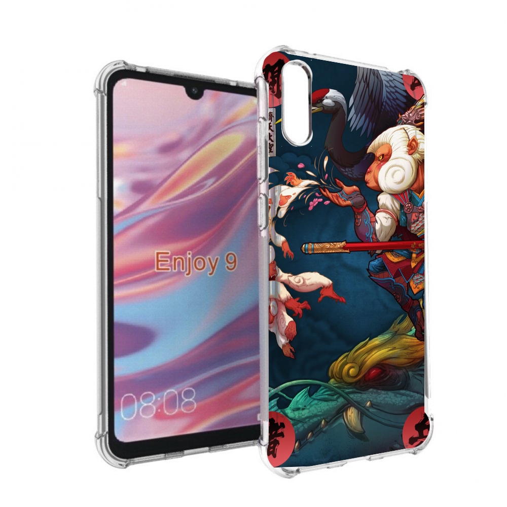 

Чехол бампер MyPads японская обезьяна для Huawei Enjoy 9, Прозрачный, Tocco