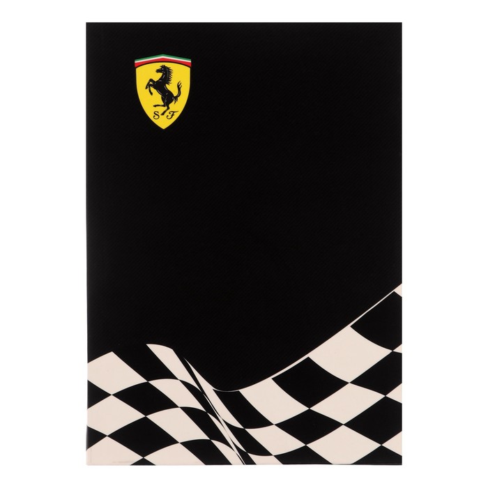 

Записная книжка Полиграф Принт А5 96 л в клетку Ferrari