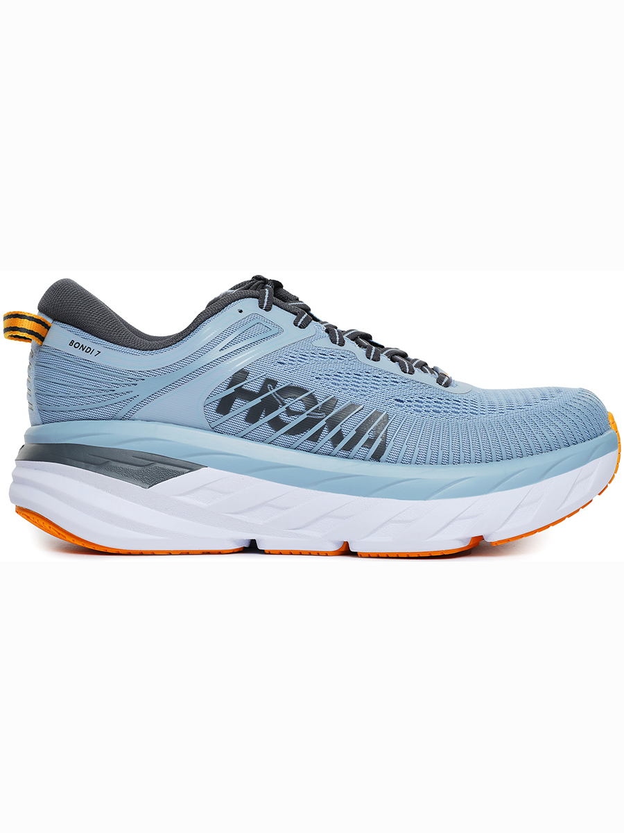 фото Кроссовки мужские hoka bondi 7 голубые 7 us