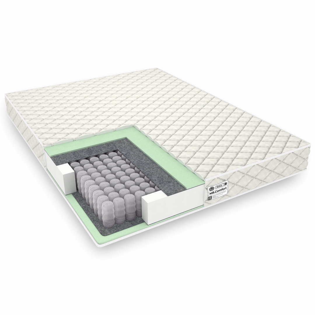 

Матрас Матрасбург NORMA 120x195, Белый, NORMA