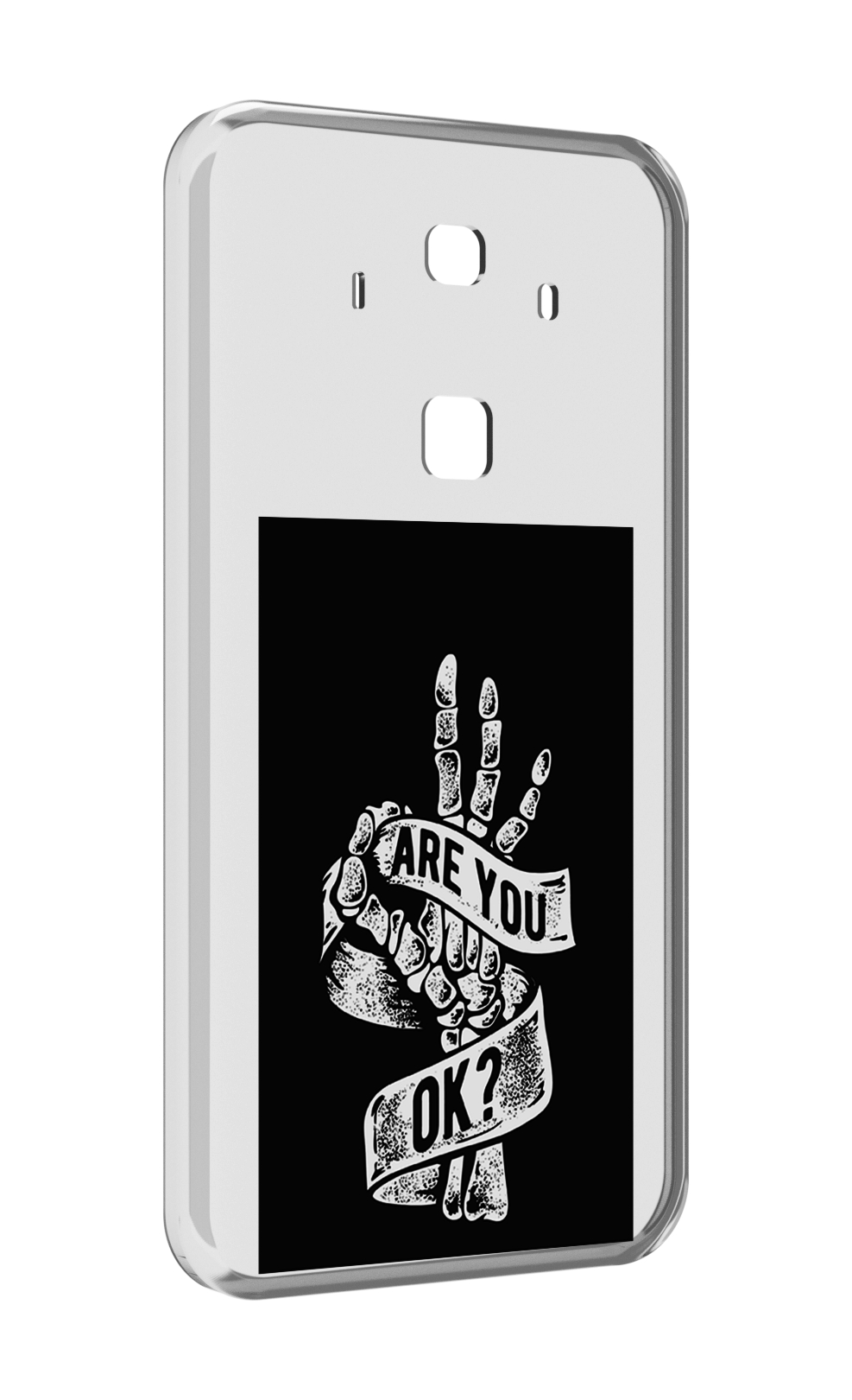

Чехол MyPads рука-скелета для Huawei Mate 10 Pro, Прозрачный, Tocco
