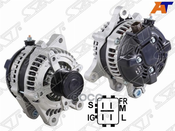 

SAT Генератор TOYOTA HIACE 2,7 2TRFE 05-13 130A